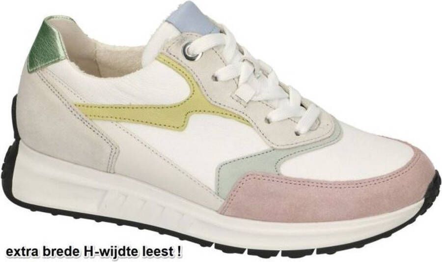 Gabor Stijlvolle leren sneakers voor dames Multicolor Dames