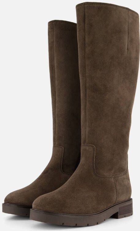 Gabor Hoge laarzen bruin Suede Dames