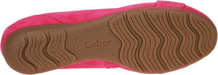 Gabor -Dames fuchsia ballerina's & mocassins - Foto 3