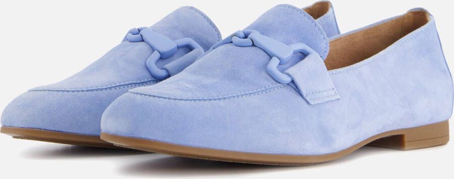 Gabor Blauwe Velvet Loafers Stijlvol Comfortabel Ontwerp Blue Dames - Foto 13