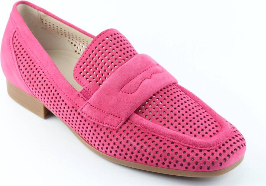 Gabor Instappers Dames Instapschoenen Damesschoenen Suède 22.424 Fuchsia - Foto 2