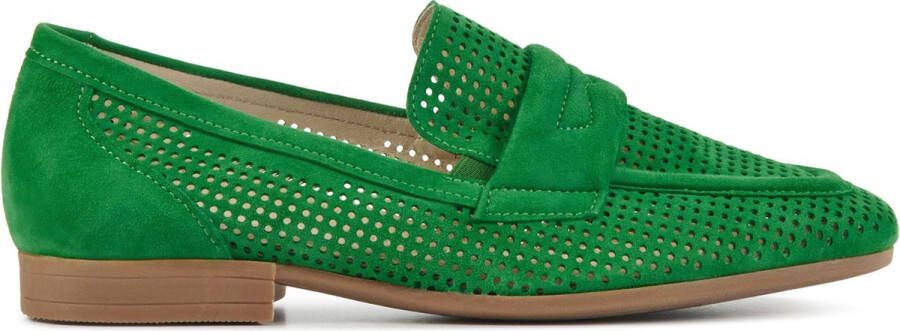 Gabor Instappers Dames Instapschoenen Damesschoenen Suède 22.424 Groen