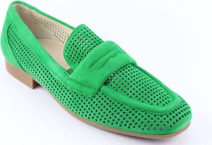 Gabor Instappers Dames Instapschoenen Damesschoenen Suède 22.424 Groen - Foto 4