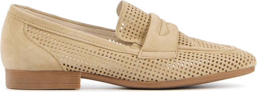 Gabor Instappers Dames Instapschoenen Damesschoenen Suède 22.424 Zand + - Foto 2