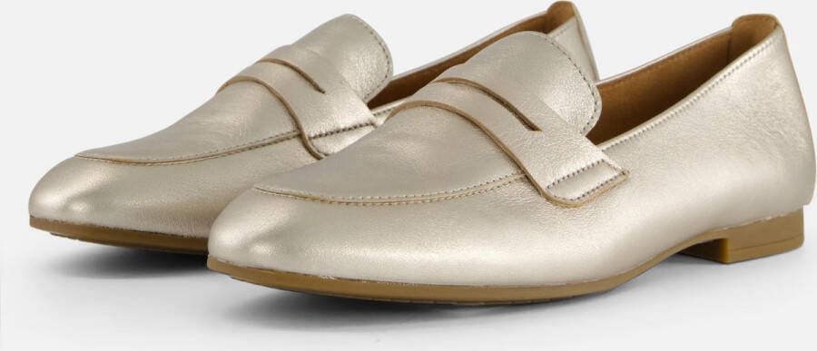 Gabor Elegante Satijnen Metallic Poeder Schoen