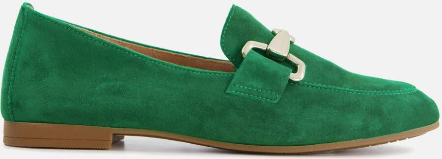 GABOR Loafers Dames 211 Maat: 40 Materiaal: Suède Kleur: Groen - Foto 2