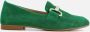 GABOR Loafers Dames 211 Maat: 40 Materiaal: Suède Kleur: Groen - Thumbnail 2