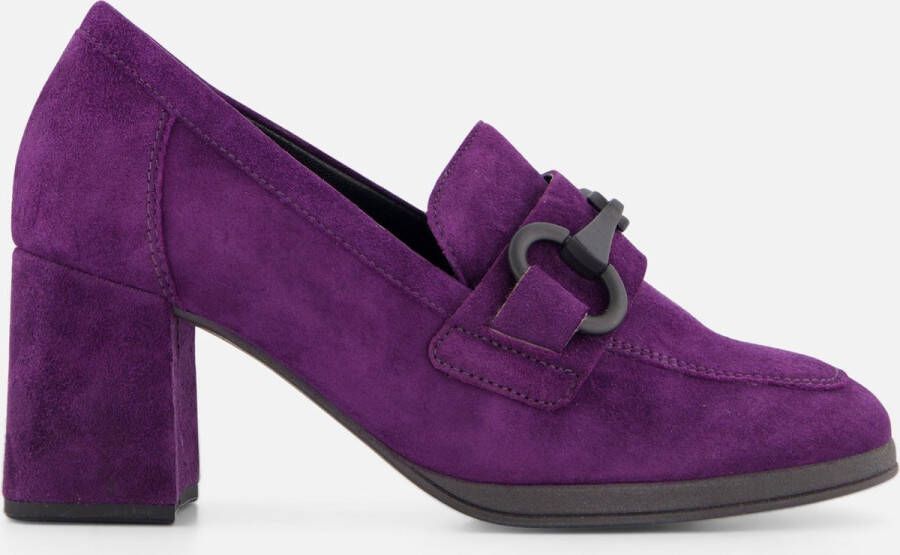 GABOR Pumps Dames 292 Maat: 38 5 Materiaal: Suède Kleur: Paars - Foto 4