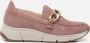Gabor Dames roze donker ballerina's & mocassins - Thumbnail 1