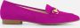 Gabor Instappers roze Suede Dames - Thumbnail 1