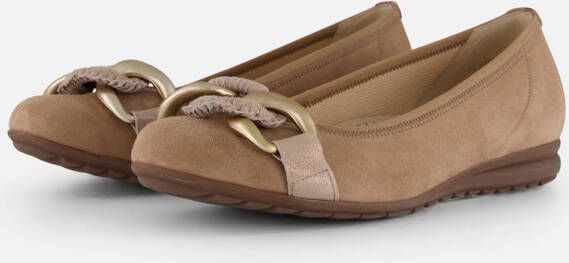 Gabor Ballerina's Florence sleehak comfortabele schoen slipper zakelijke schoen in breedte g (=wijd)