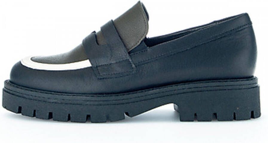 Gabor Winter Leren Mocassin Mode Stijl Multicolor Dames