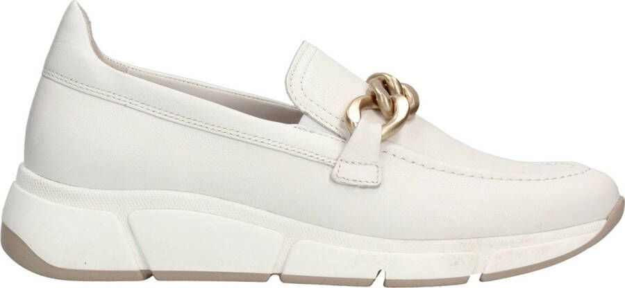 Gabor Stijlvolle leren loafers voor dames White Dames - Foto 2