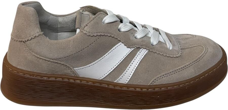 Gabor -art 86.475 33 -sneaker-suede-zand-dames - Foto 2
