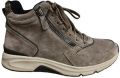 Gabor Rollingsoft Sneakers met sleehak vrijetijdsschoen veterschoen veterschoenen met uitneembare binnenzool - Bruin
