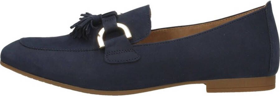 Gabor Instappers blauw Nubuck Dames - Foto 2