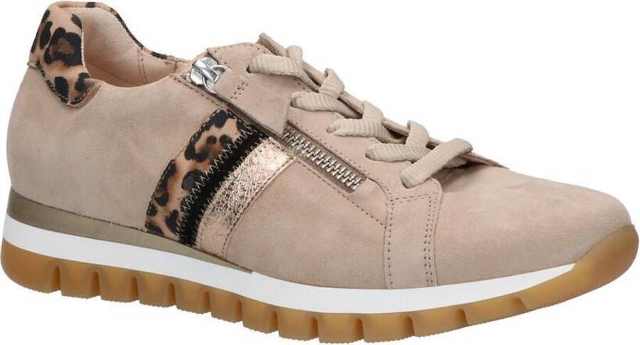 Gabor OptiFit Beige Veterschoenen Dames