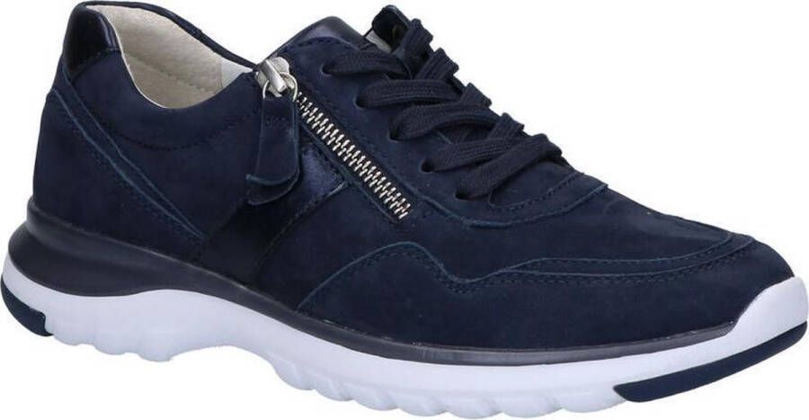 Gabor OptiFit Blauwe Veterschoenen Dames
