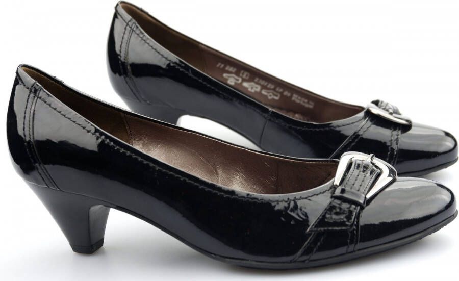 Gabor pumps 71.282.97 zwart glanzend leer