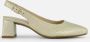 Gabor Slingback Pumps beige Suede Dames - Thumbnail 3