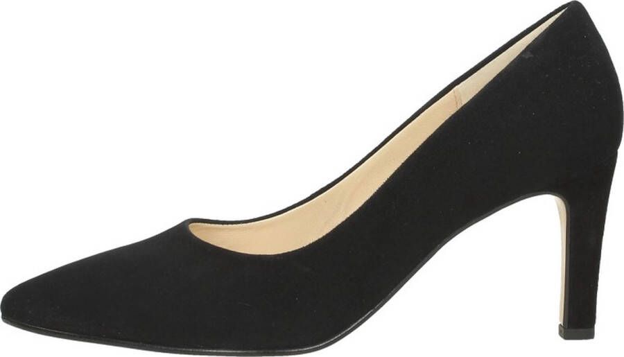 Gabor Elegante Suède Pumps Black Dames