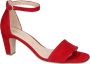 Gabor Rode Damen Sandalen met Trotteur Hak - Thumbnail 1