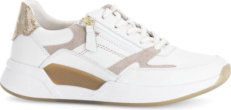 Gabor -Rollingsoft- Sneakers- wit Leer art 66.958 52- Dames