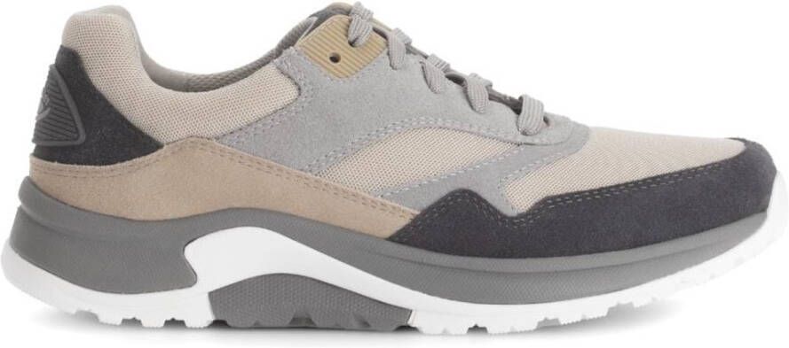 Gabor Rollingsoft Sneakers met sleehak vrijetijdsschoen lage schoen veterschoen met verwisselbaar voetbed breedte g