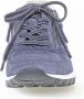 Gabor Blauw witte suède leren sneakers Multicolor Dames - Thumbnail 4