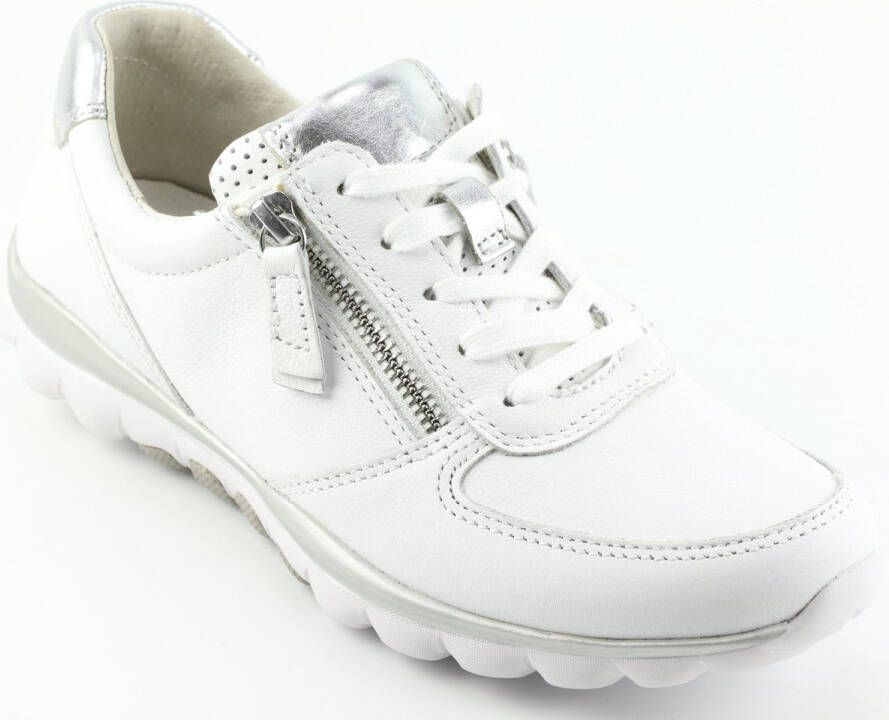 Gabor Modieuze Comfortabele Sneakers White Dames