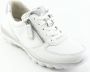 Gabor Modieuze Comfortabele Sneakers White Dames - Thumbnail 1