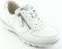 Gabor Modieuze Comfortabele Sneakers White Dames - Thumbnail 6