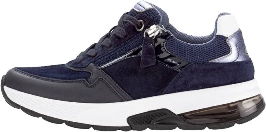 Gabor Rollingsoft Sneakers met optifit verwisselbare binnenzool vrijetijdsschoen halfschoen veterschoen