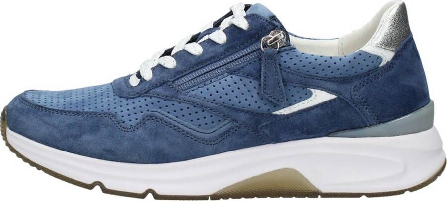 Gabor Dames Sneakers 86.896.26 Rolling Soft Blauw - Foto 8