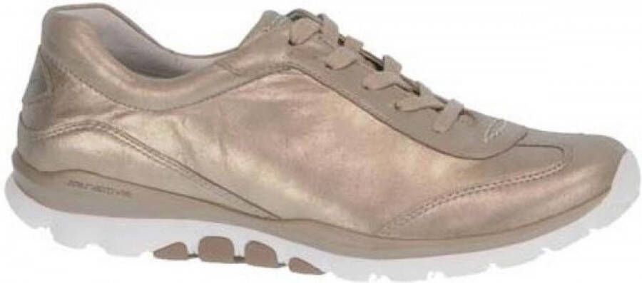 Gabor Rollingsoft Dames Lage sneakers Beige