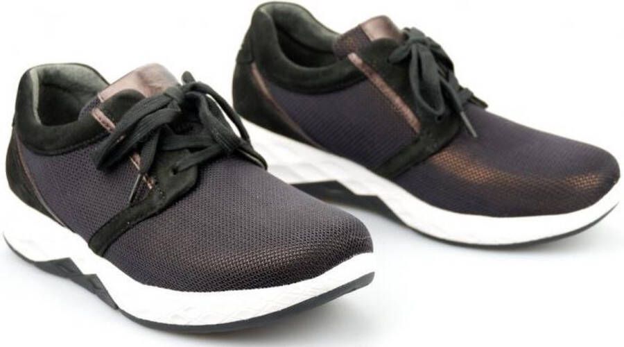 Gabor Rollingsoft Dames Lage sneakers Zwart