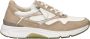 Gabor Rolling Soft dames sneaker Beige wit - Thumbnail 1