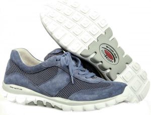 Gabor Rollingsoft Dames Wandelschoenen Blauw