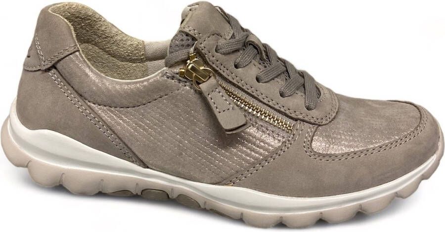 Gabor Rollingsoft Gabor 46.968.62 Michel.Str Nubuck Musch. Lein.-sneaker