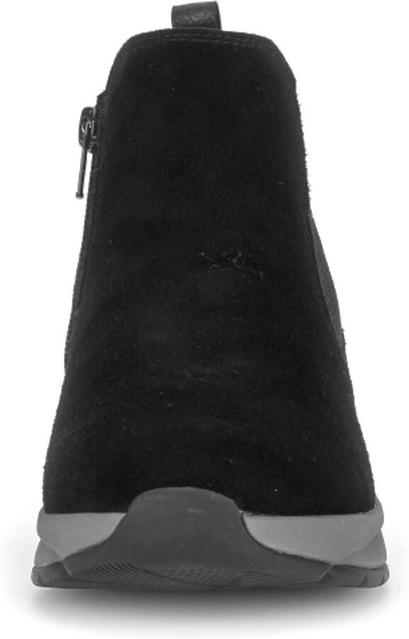 Gabor Rollingsoft Dames sportieve enkellaars Zwart suede Artikel