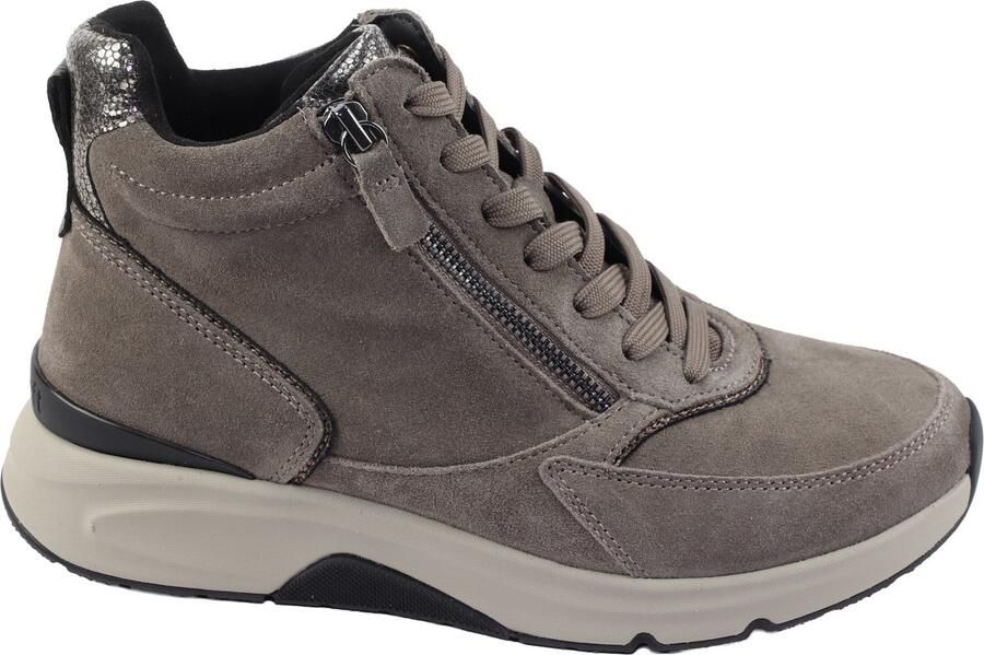 Gabor Rollingsoft Gabor-Rollingsoft 0803 Veterboots Vrouwen taupe