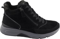 Gabor Rollingsoft Gabor-Rollingsoft 0803 Veterboots Vrouwen zwart nubuck suede