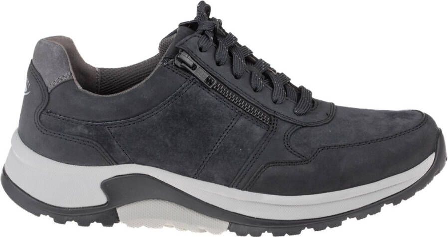 Gabor Rollingsoft Sneakers met sleehak comfort schoen veterschoen lage schoen in breedte g 1 2 (= breed)