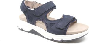 Gabor 26.889.36 Blauwe Rolling Soft sandalen wijdte G