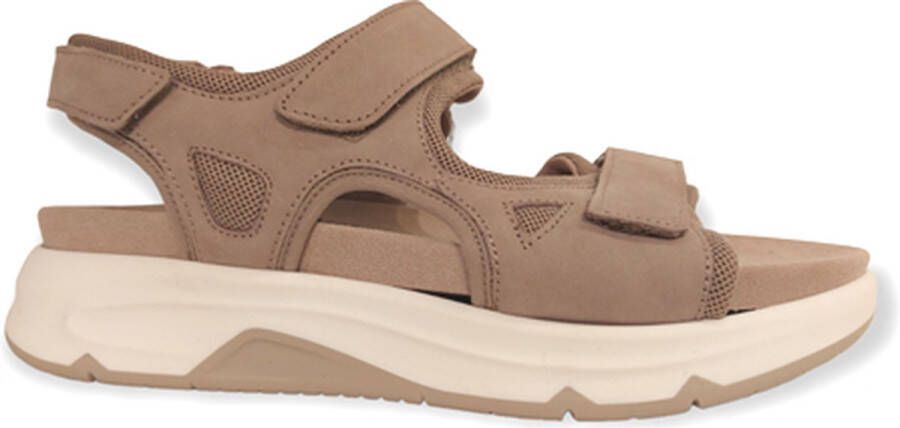 Gabor Rollingsoft Sandaal 26.889.43 Taupe Nubuck