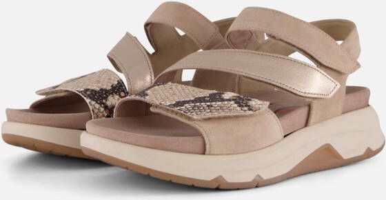 Gabor Rollingsoft Sandalen beige Synthetisch Dames