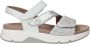 Gabor Rollingsoft Gabor Rolling Soft Leren Sandalen Wit - Thumbnail 3