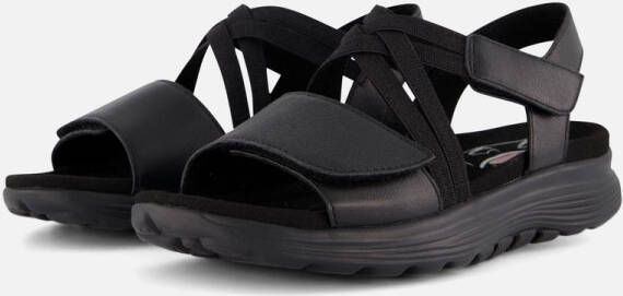 Gabor Rollingsoft Sandalen zwart Synthetisch Dames