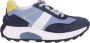 Gabor rollingsoft sensitive 26.914.36 dames rollende wandelsneaker blauw - Thumbnail 1