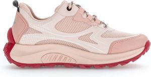 Gabor rollingsoft sensitive 26.916.35 dames rollende wandelsneaker roze